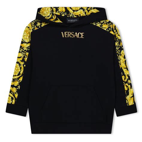 versace barocco pullover|Versace barocco hoodie.